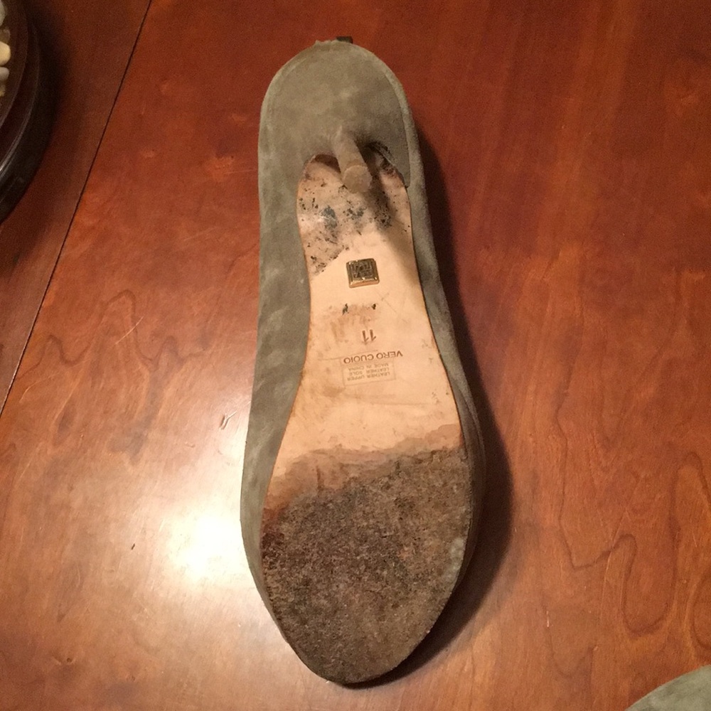 Pour La Victoire Forsa open toe gray booties - 11 - Picture 8 of 8